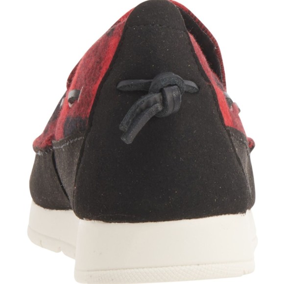 Sperry Top Sider Mens size 9.5 Slip On Shoes Moc Sider Red Plaid Wool New in Box main image 5